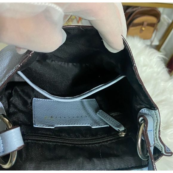 Sanctuary Light Blue Small Size Bucket Shoulder Bag - Picture 5 of 8